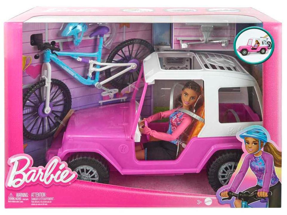Boneca Barbie Bicicleta de Montanha com Carro - 5