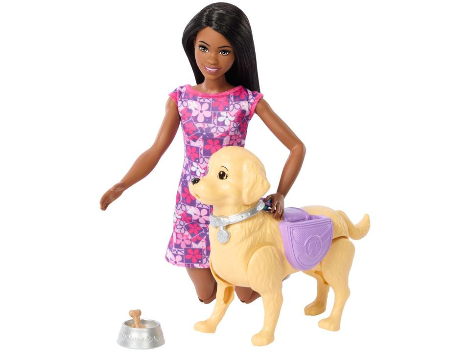 Boneca Barbie Brooklyn Passeio com Cachorrinho de - 3