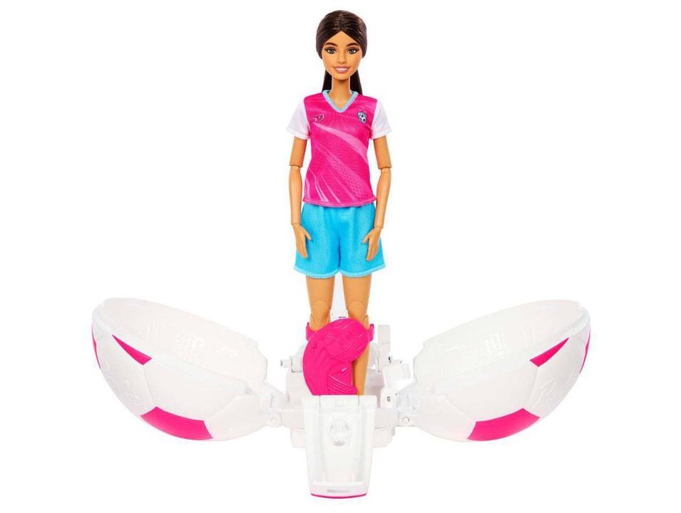 Boneca Barbie Career Burst Jogadora de Futebol - 4