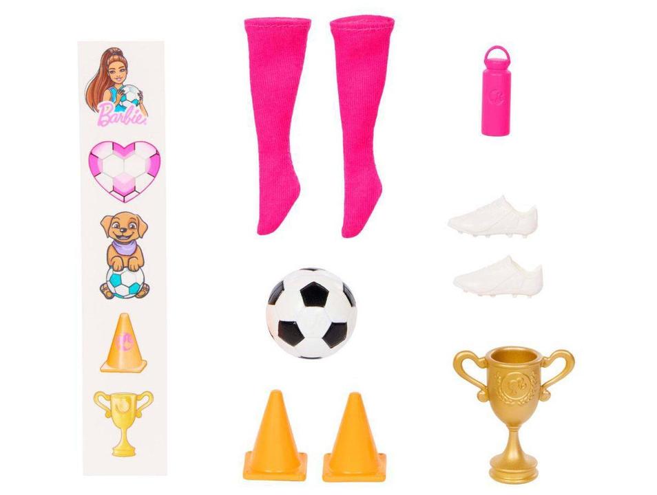 Boneca Barbie Career Burst Jogadora de Futebol - 6