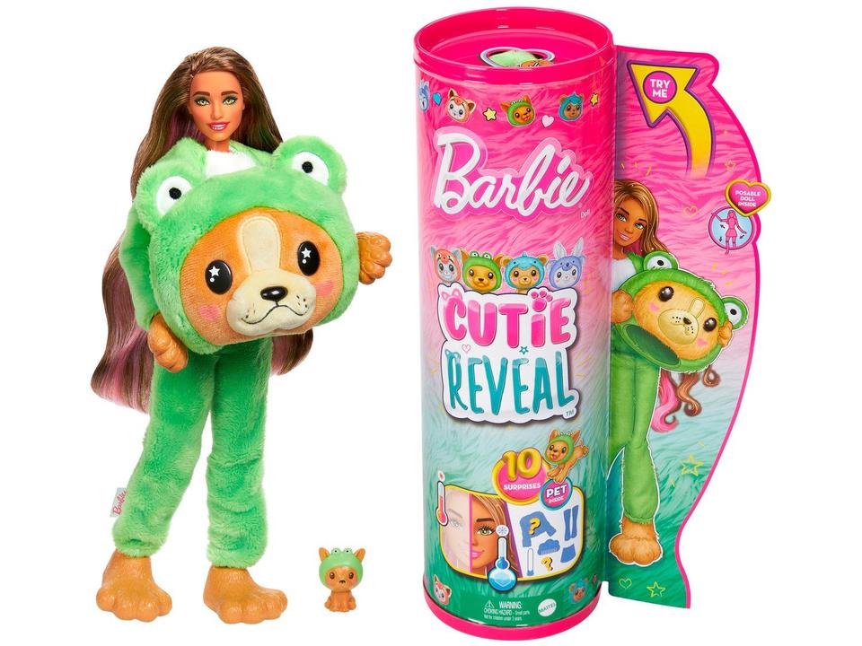 Boneca Barbie Cutie Reveal Disfarces Engraçados - 3