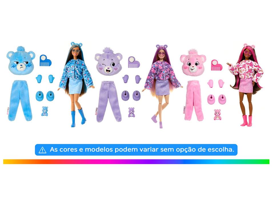 Boneca Barbie Cutie Reveal Ursinhos Carinhosos - 1