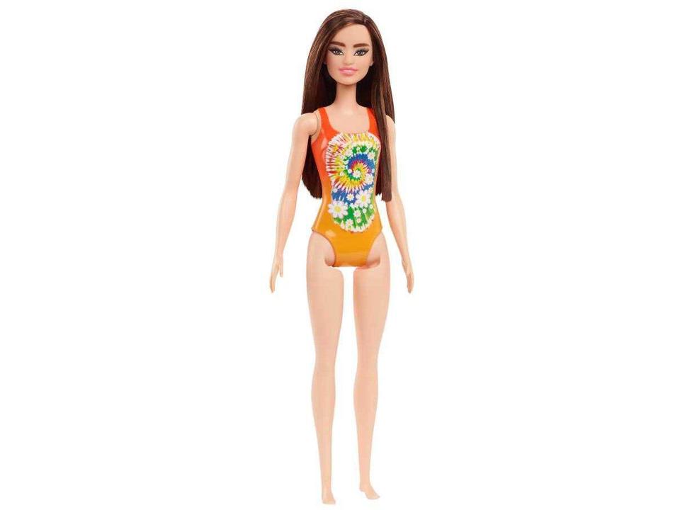 Boneca Barbie de Praia Surpresa Maiô Mattel - 5
