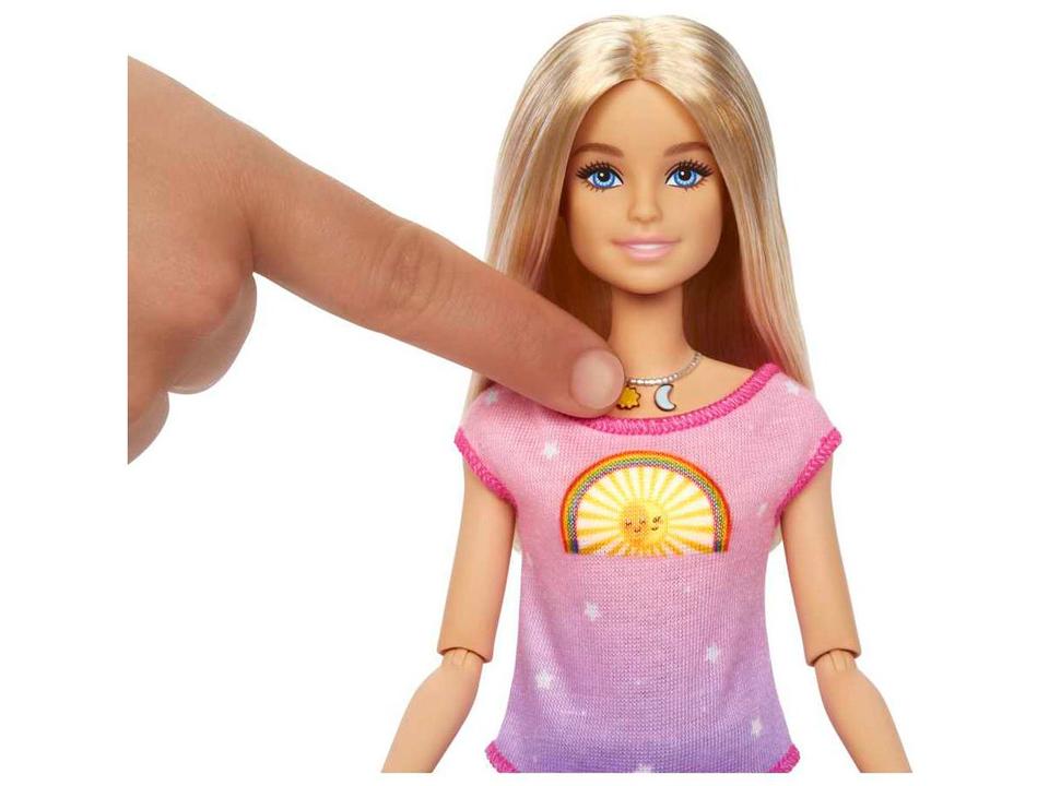 Boneca Barbie Dia de Spa Medita Comigo Dia e Noite - com Acessórios Mattel - 4