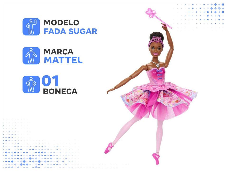 Boneca Barbie Fada Sugar - 3