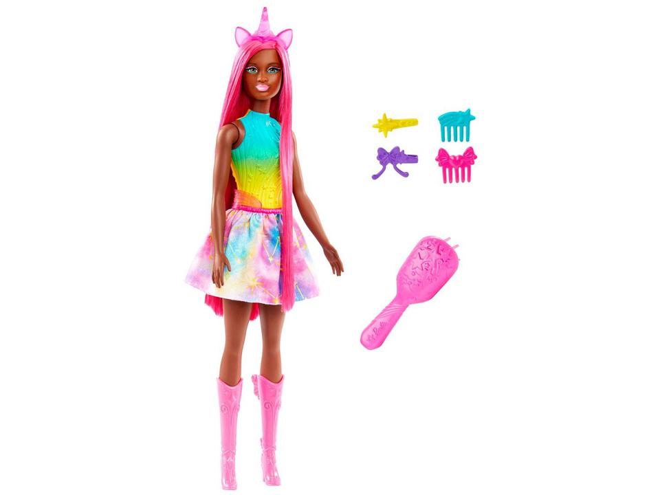 Boneca Barbie Fantasia Sereia Cabelo Longo - 2