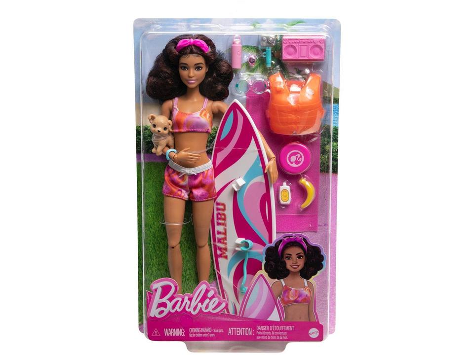 Boneca Barbie Fashion e Beauty Praia e Surf - 7