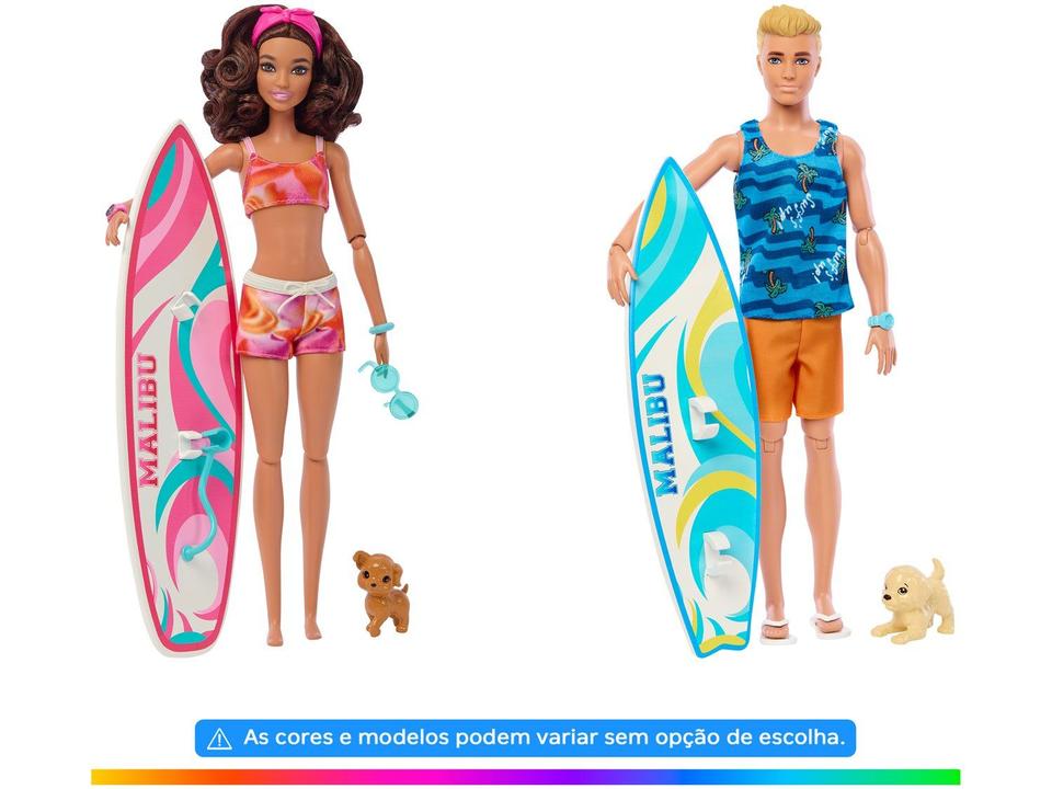 Boneca Barbie Fashion e Beauty Praia e Surf - 1