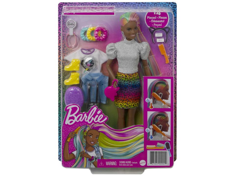 Boneca Barbie Fashionista Penteado Arco-Íris - 4