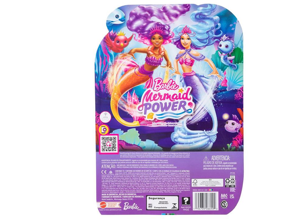 Boneca Barbie Mermaid Power Sirena Malibu - 8
