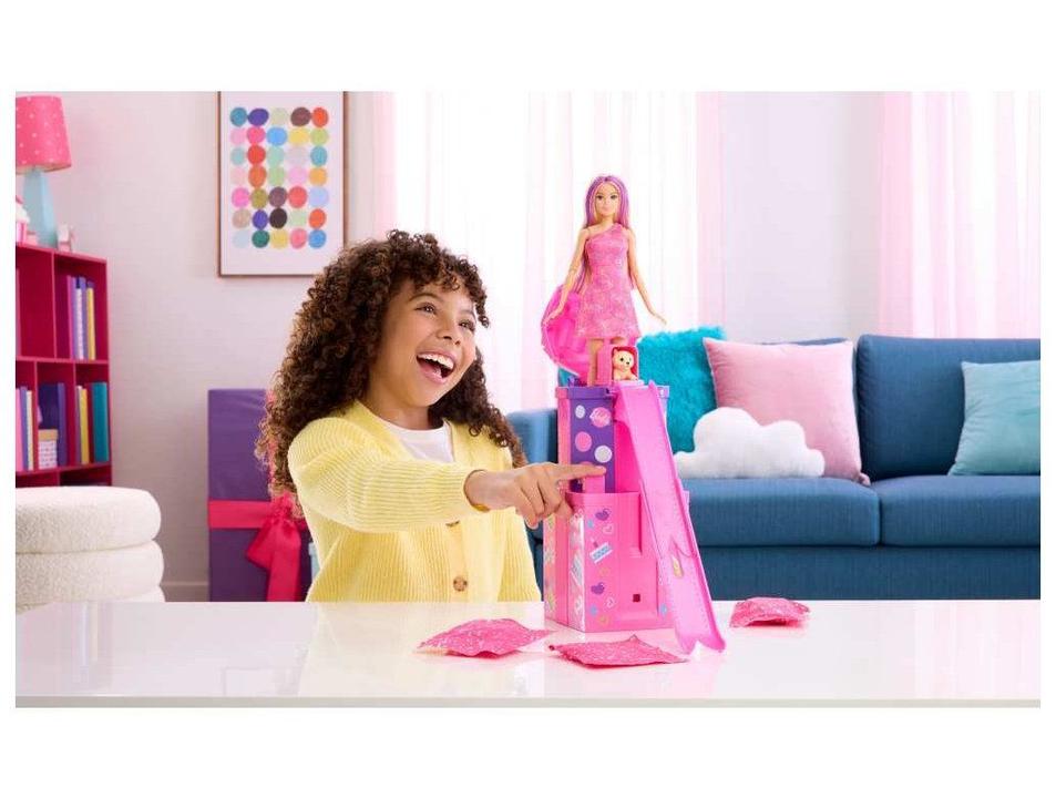 Boneca Barbie Party Unboxed Acessórios Mattel - 1