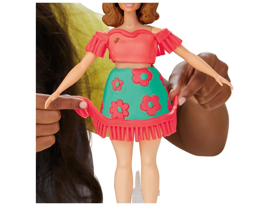 Boneca Barbie Play-Doh Arranjos e Franjas - 2