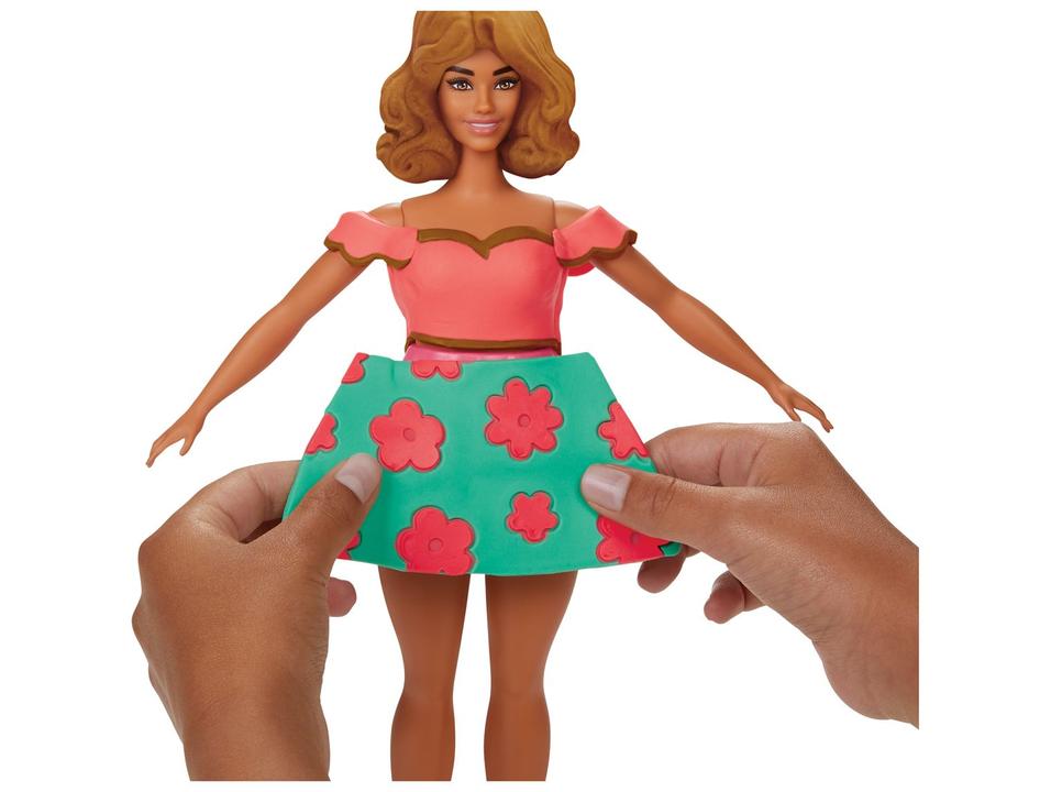 Boneca Barbie Play-Doh Arranjos e Franjas - 4