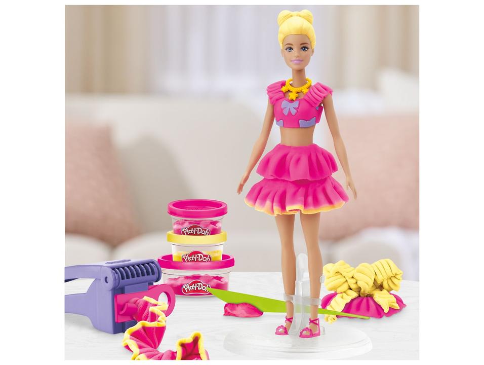 Boneca Barbie Play-Doh Babados e Laços - 4
