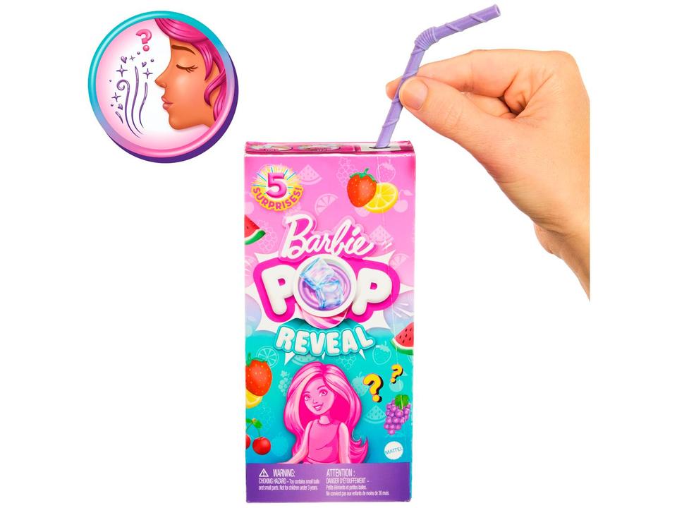 Boneca Barbie Pop Reveal Série de Frutas Chelsea - 4