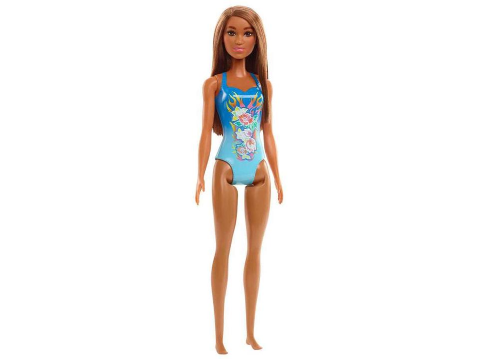 Boneca Barbie Praia Surpresa com Roupa de Banho - 8