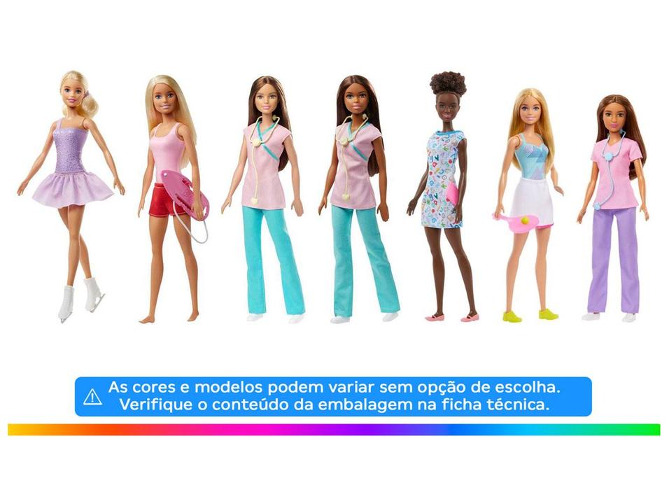 Boneca Barbie Profissões com Acessório Mattel - 1