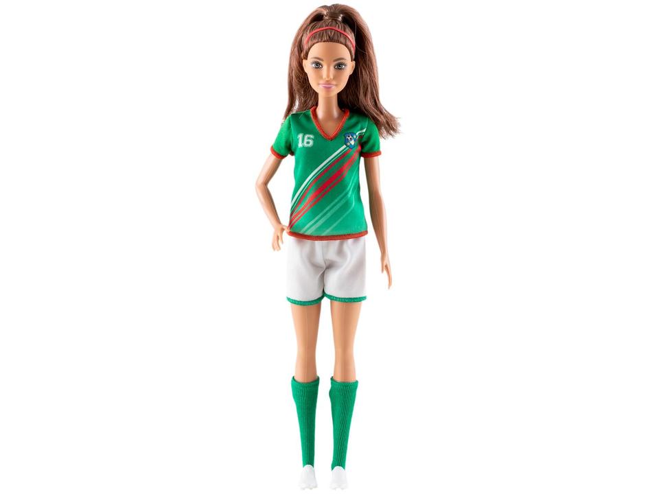 Boneca Barbie Profissões Jogadora de Futebol - 1