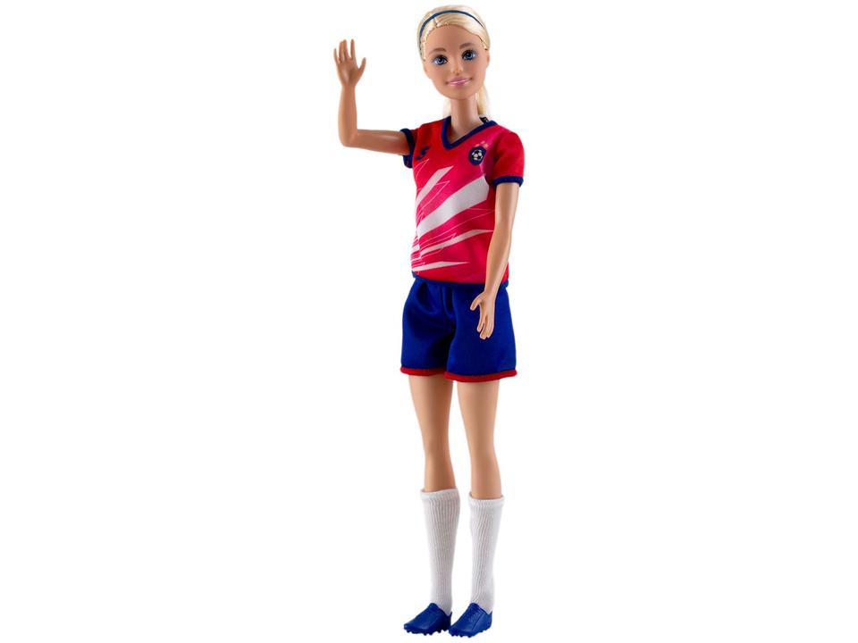 Boneca Barbie Profissões Jogadora de Futebol - 1