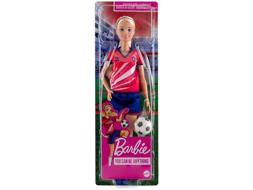 Boneca Barbie Profissões Jogadora de Futebol - 6