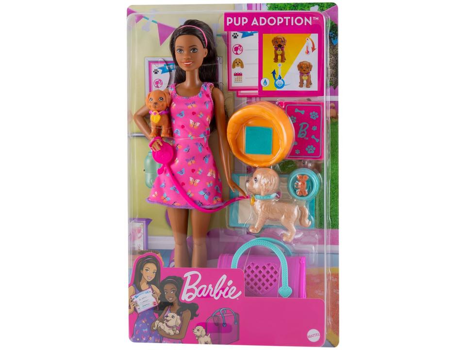 Boneca Barbie Pup Adoption com Acessórios - 5