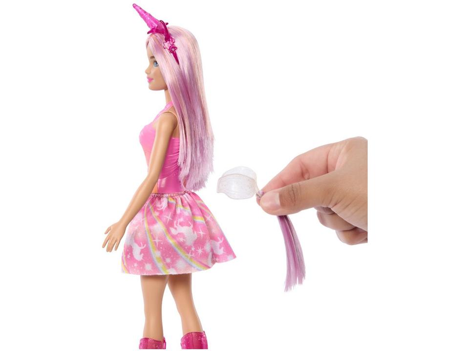 Boneca Barbie Saia de Unicórnio de Sonho Rosa - 2