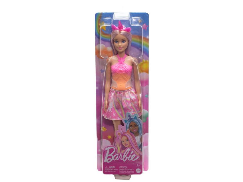 Boneca Barbie Saia de Unicórnio de Sonho Rosa - 4