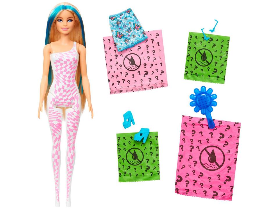 Boneca Barbie Série Color Reveal Ritmo Arco-íris - 3
