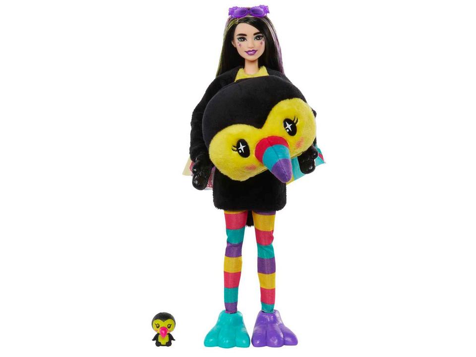 Boneca Barbie Série Selva Cutie Reveal Mattel - 2