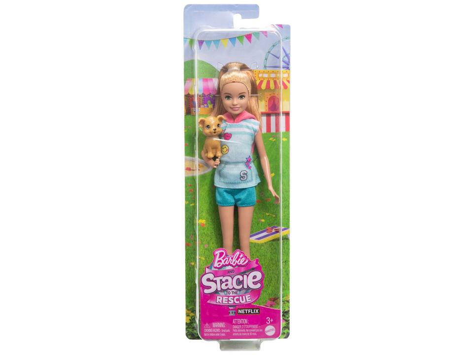 Boneca Barbie Stacie ao Resgate com Figura - 5