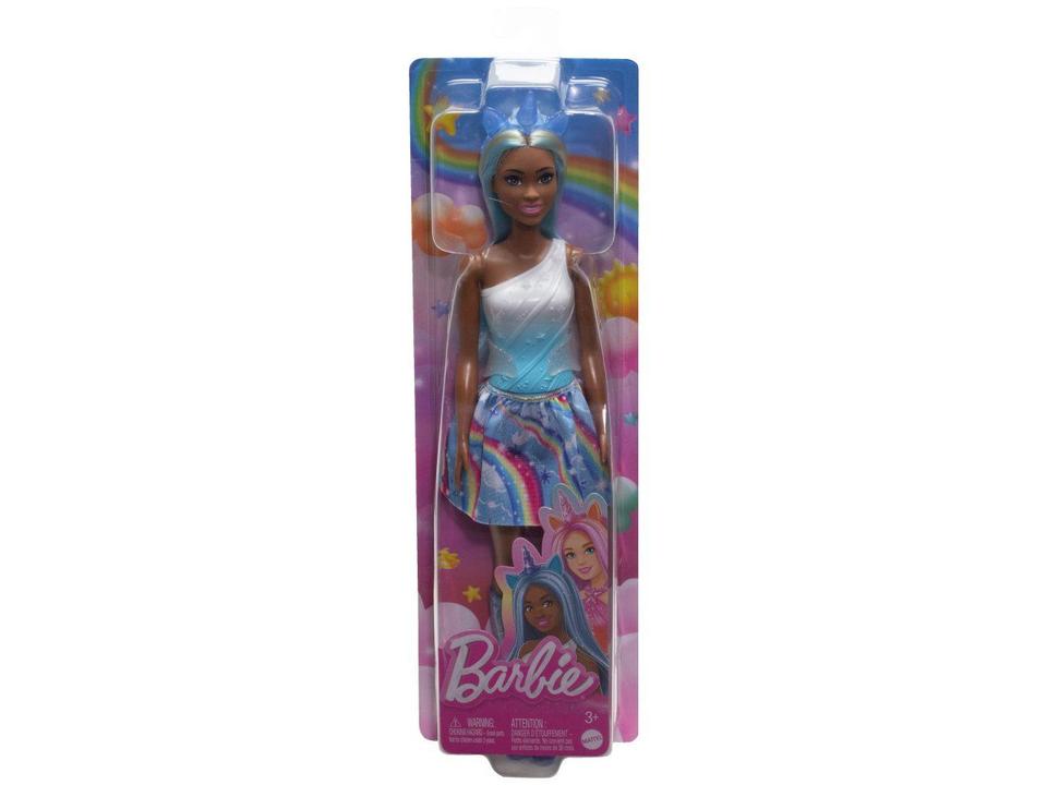 Boneca Barbie Unicórnio Saia Azul Encantada Mattel - 4