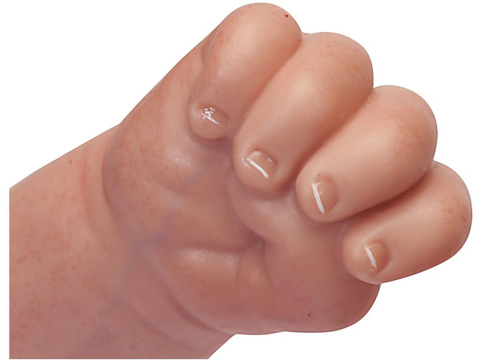 Boneca Bebê Reborn com Acessório - 6