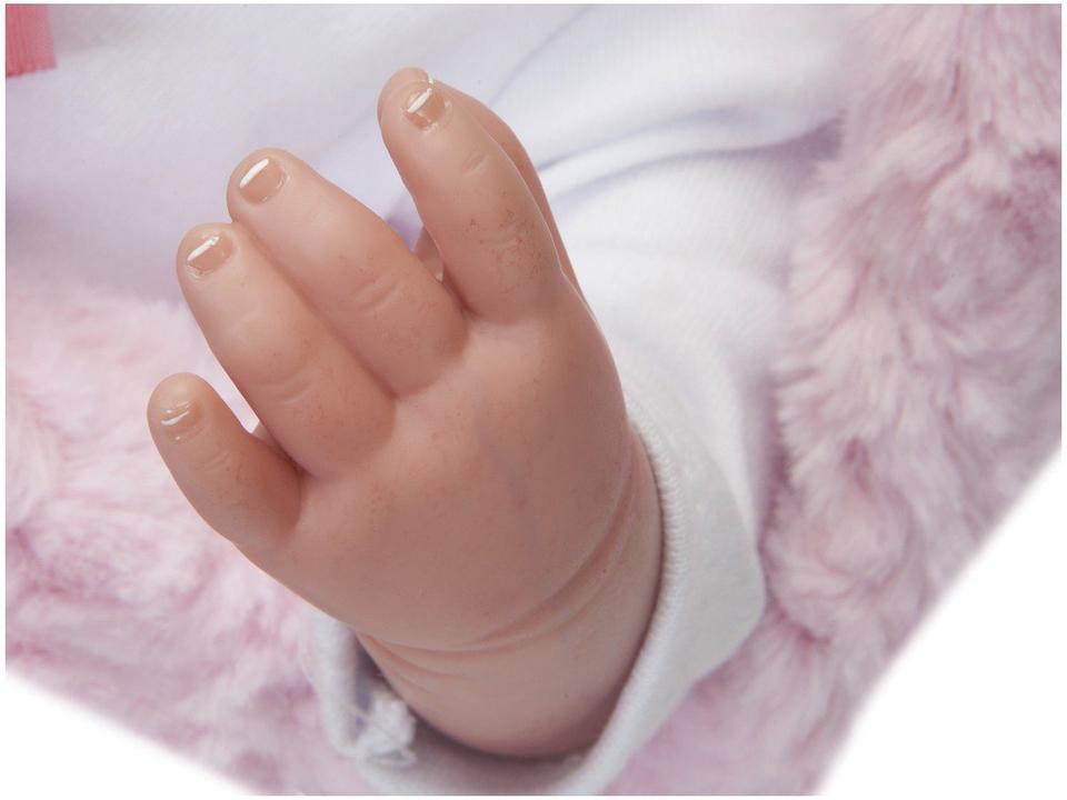 Boneca Bebê Reborn com Acessório - 5