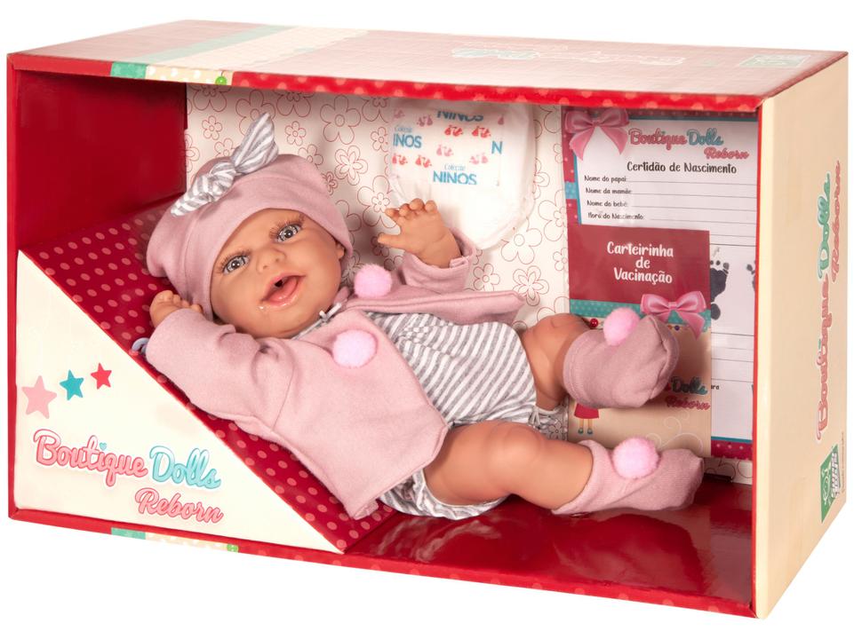 Boneca Boutique Dolls Reborn Macacão - 6