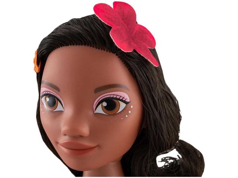 Boneca Busto Disney Moana com Acessórios Cotiplás - 4