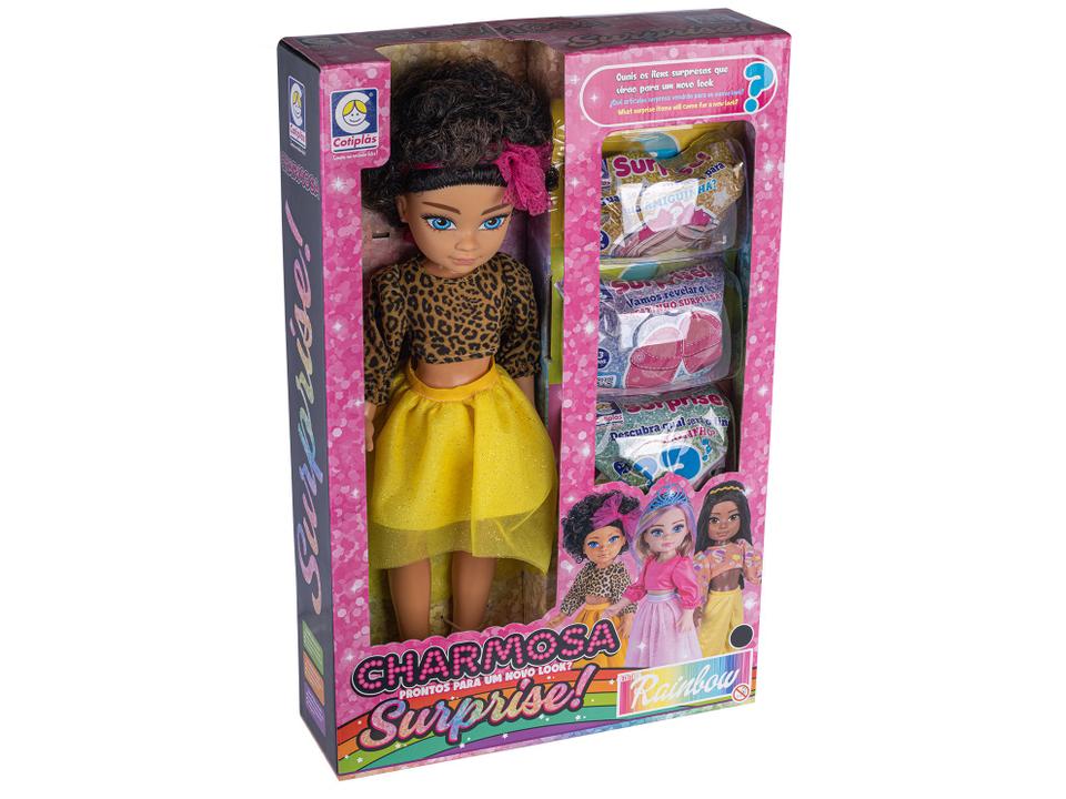 Boneca Cabelos Cacheados Charmosa Surprise - 7