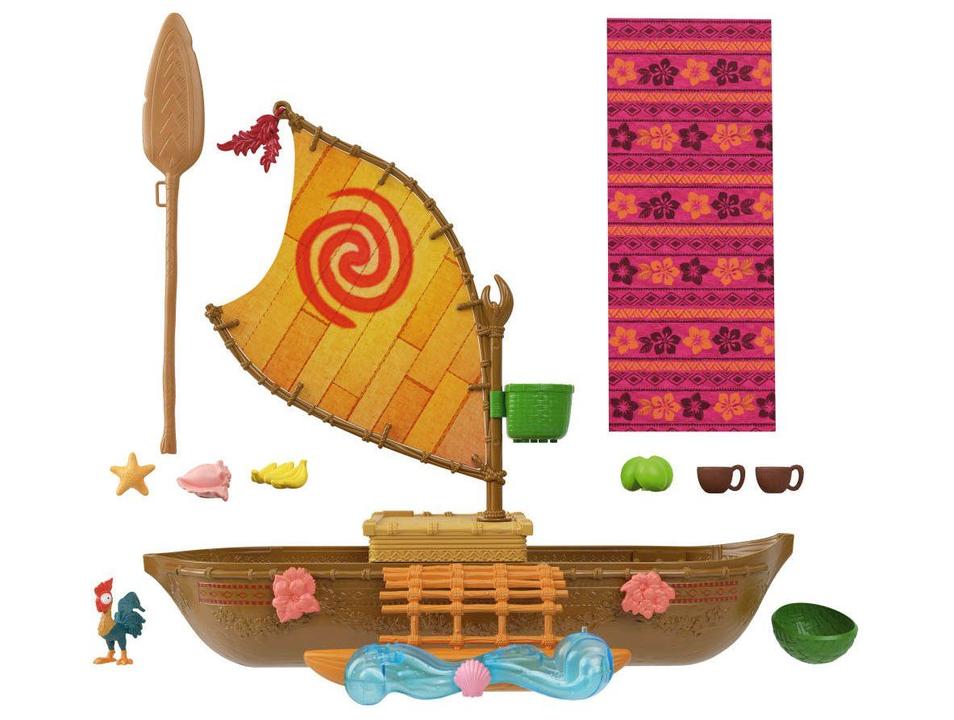 Boneca Canoa para Desbravar o Oceano da Moana - 5