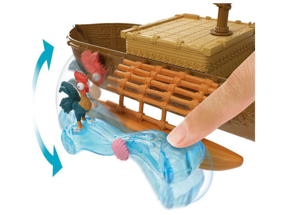 Boneca Canoa para Desbravar o Oceano da Moana - 2