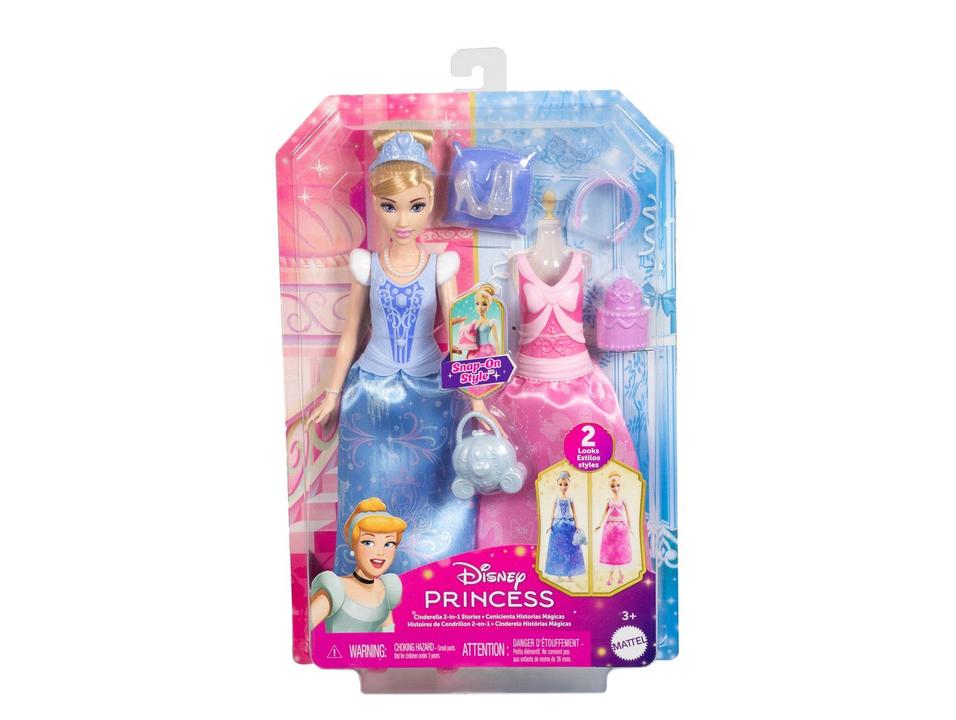 Boneca Cinderela Mudança de Vestido - 6