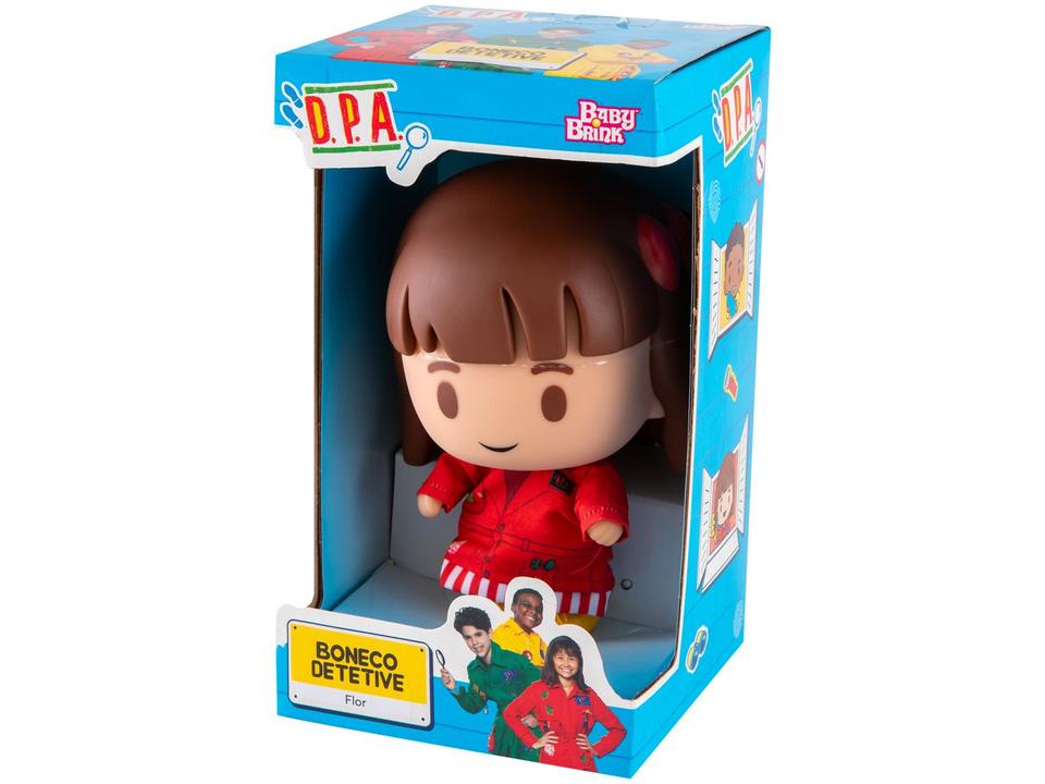 Boneca Colecionável Detetive D.P.A Flor 20cm - 4