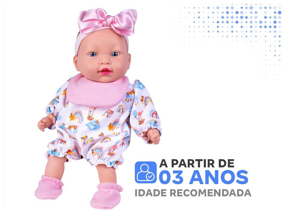 Boneca Cuidar é Amar Amor de Bebê com Babador - 3