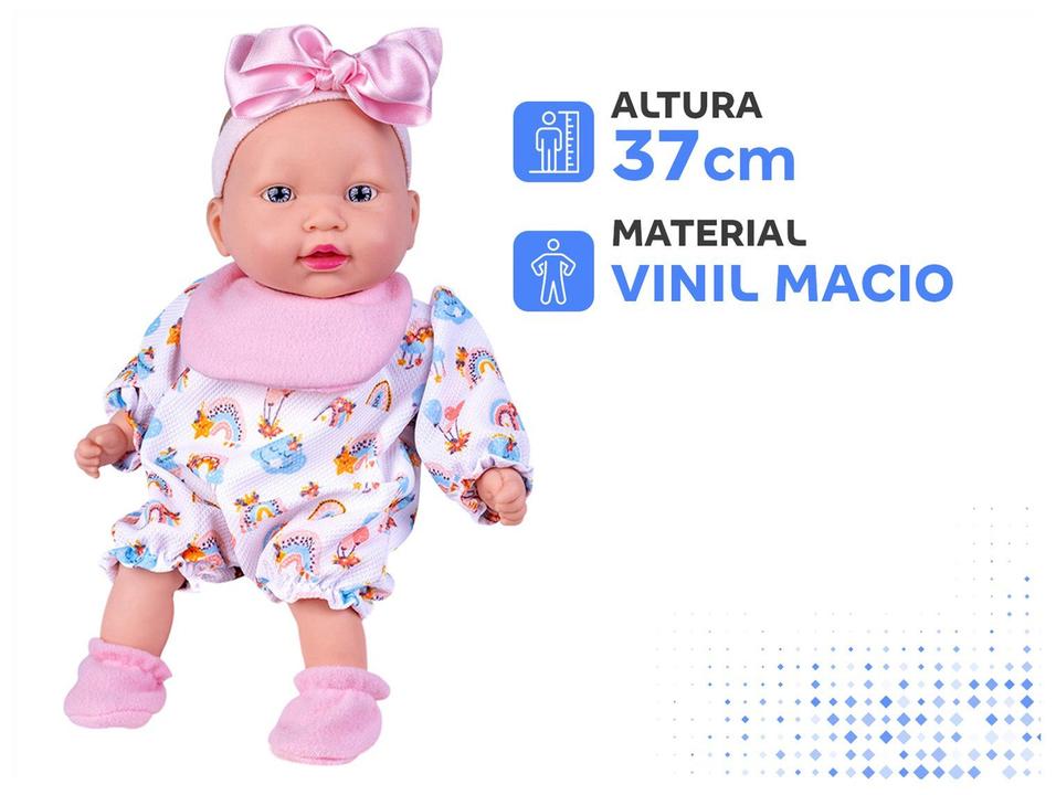 Boneca Cuidar é Amar Amor de Bebê com Babador - 2