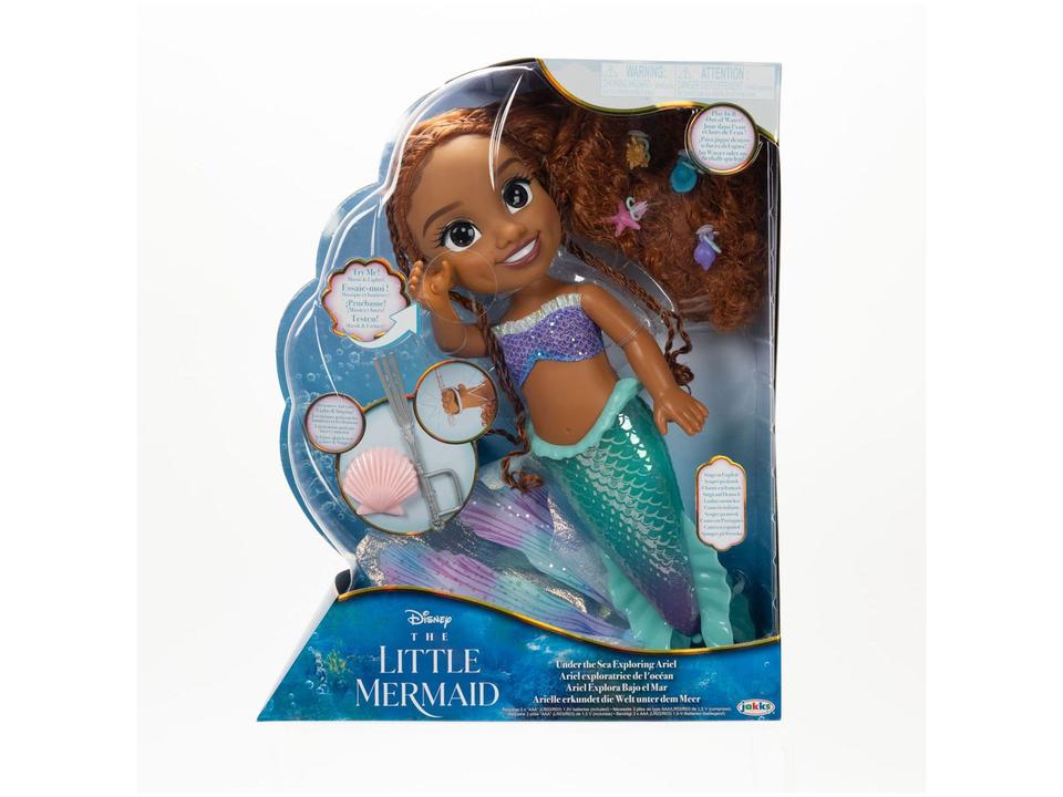 Boneca Disney A Pequena Sereia Ariel - 4