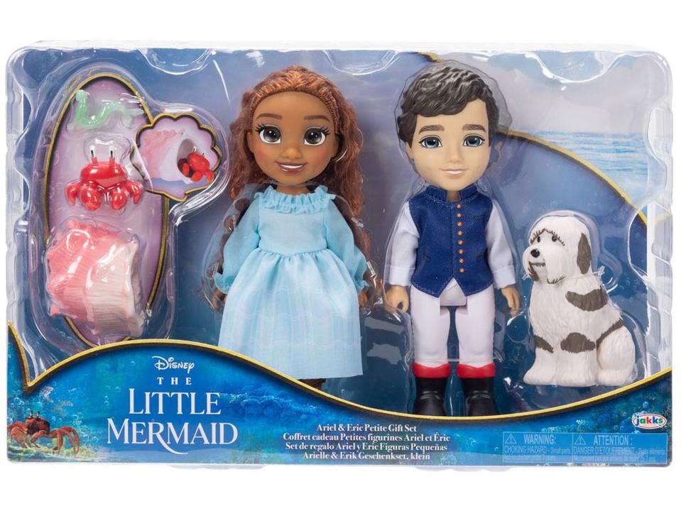 Boneca Disney A Pequena Sereia Ariel e Eric - 4