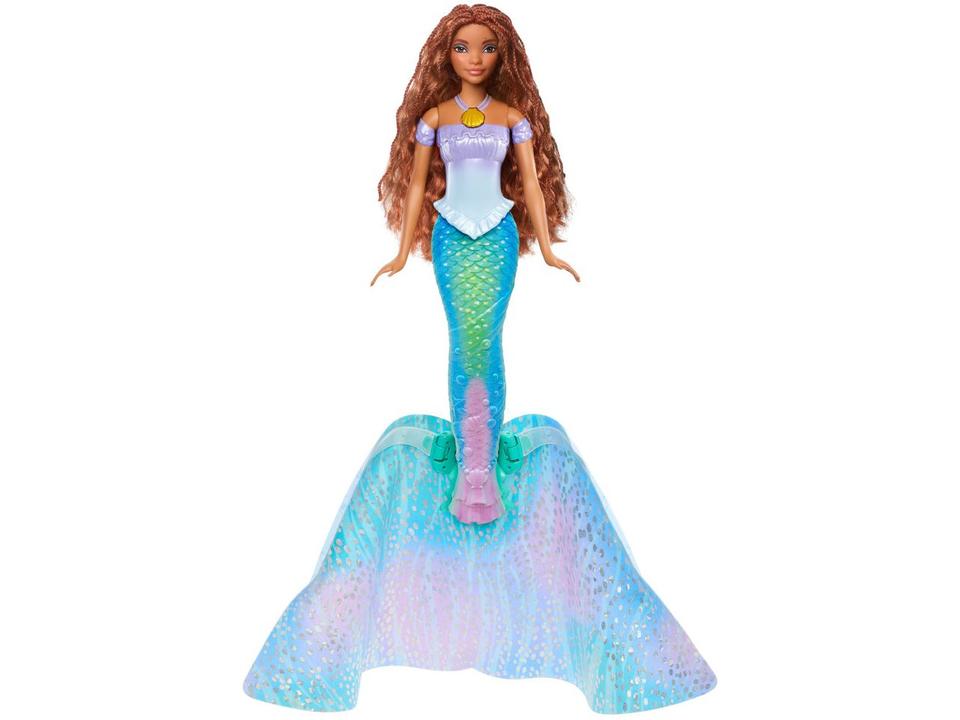Boneca Disney A Pequena Sereia Ariel Transformação - 3