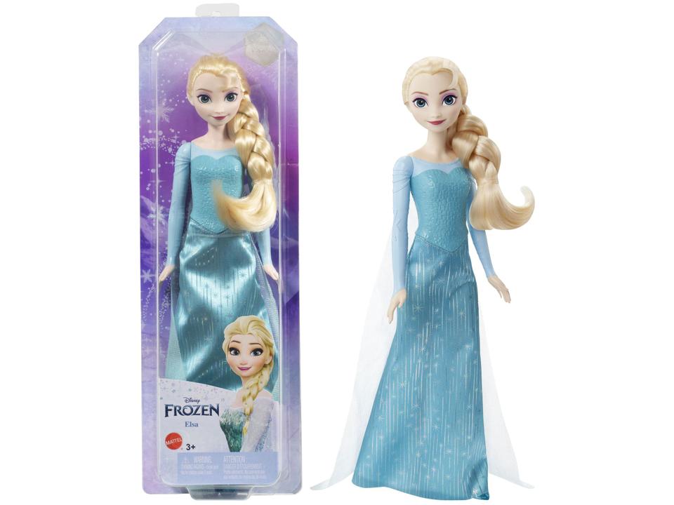 Boneca Disney Frozen Elsa Mattel - 4