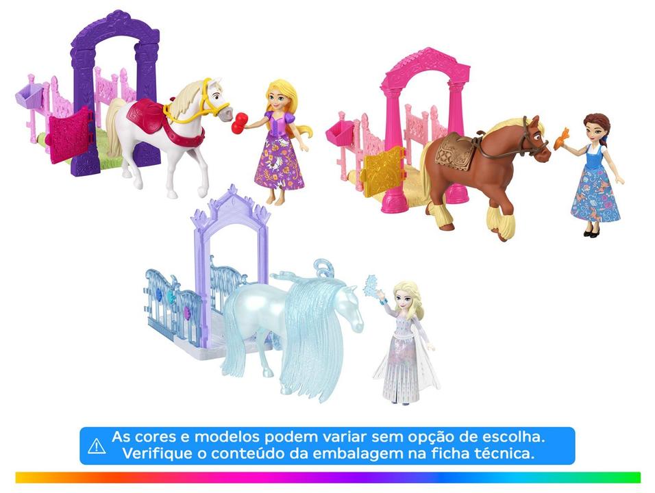 Boneca Disney Frozen Princesa com Estábulo Mattel - 1