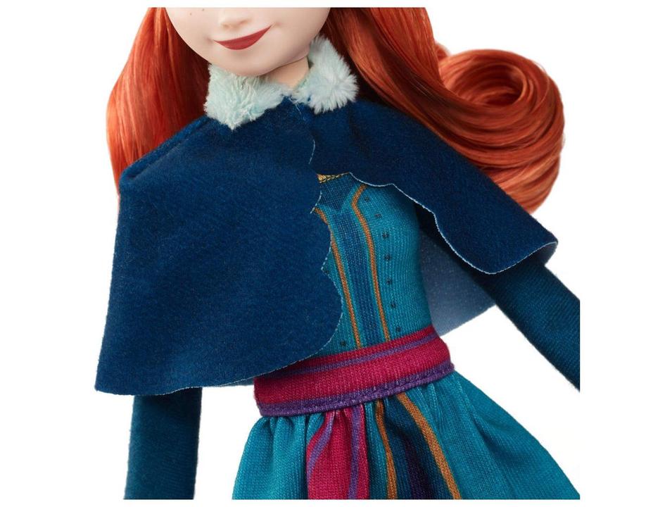 Boneca Disney Frozen Vestido Real Anna - 3