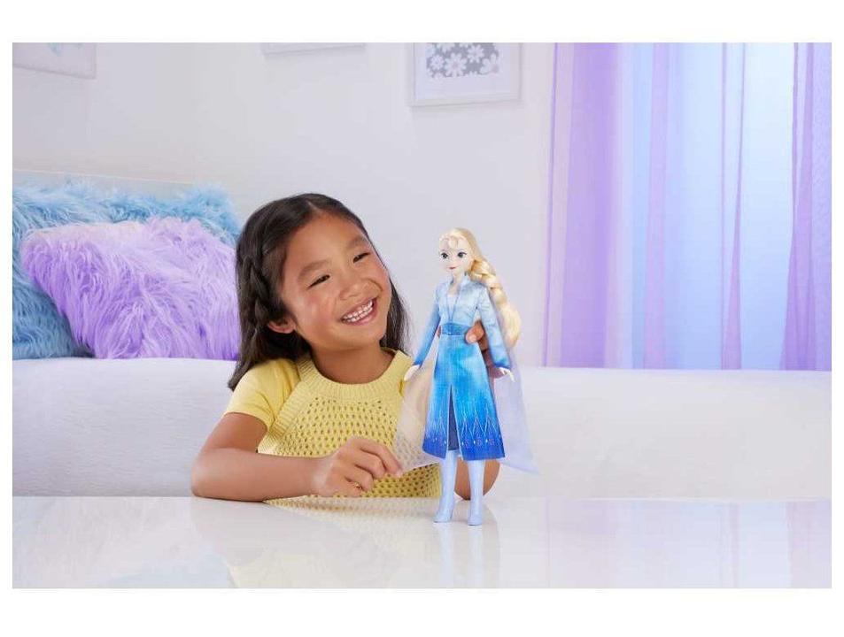 Boneca Disney Frozen Vestido Real Elsa - 1