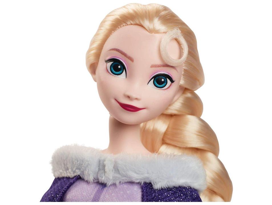 Boneca Disney Frozen Vestido Real Elsa - 3